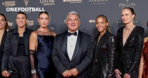 Laporta talks Lamine, Aitana, De Jong, Fermin, Real Madrid after Ballon d’Or gala