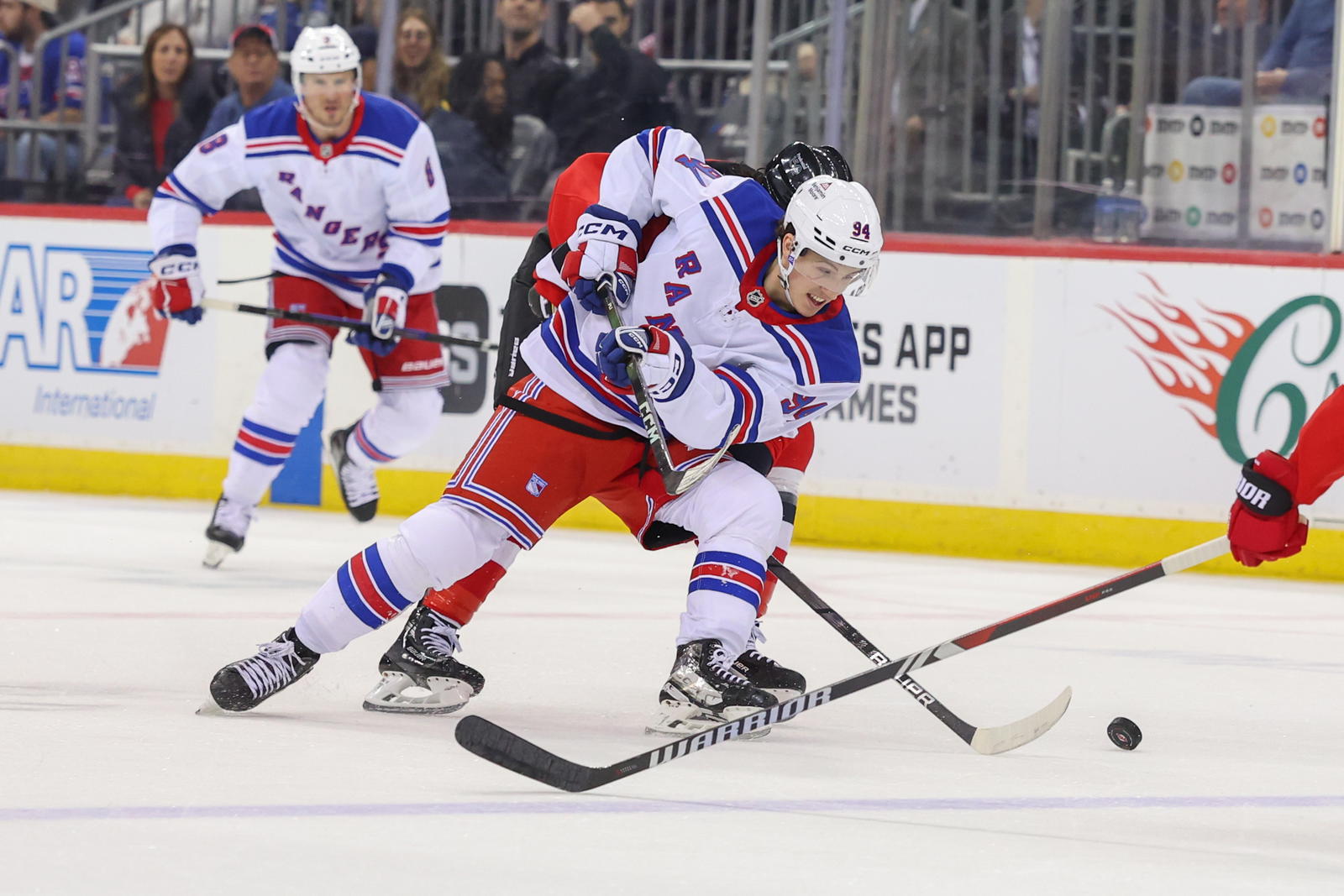 Gabe Perreault Reaffirms His Primary Goal Of Securing A Roster Spot With The Rangers 