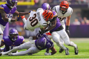 Fantasy Football: Joe Burrow absence means trouble for Chase Brown, and 9 other stats from Week 3 that stood out