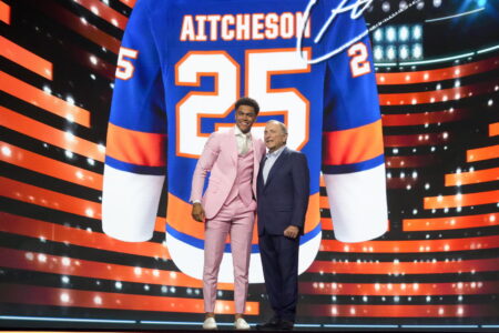 Islanders’ First-Rounder Kashawn Aitcheson Talks Physical Edge, Leadership & Development