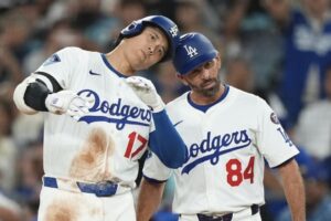 Emmet Sheehan, Teoscar Hernández help Dodgers increase division lead by beating Rockies