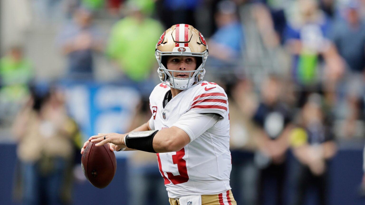 Brock Purdy Progressing Toward Return from Injury vs. Jags, 49ers’ Kyle Shanahan Says