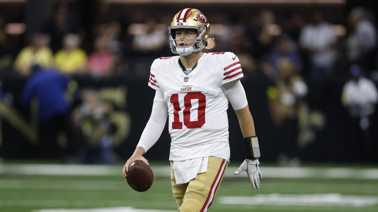 49ers’ Brock Purdy, Jauan Jennings Out vs. Cardinals as Mac Jones Makes 2nd Start
