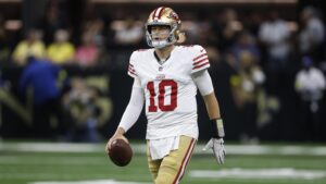 49ers’ Brock Purdy, Jauan Jennings Out vs. Cardinals as Mac Jones Makes 2nd Start