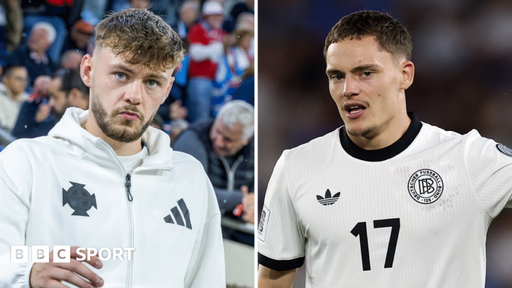 Germany v Northern Ireland: Conor Bradley aims to give Liverpool team-mate Florian Wirtz a ‘difficult night’ in Cologne