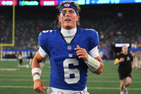 Giants have hit the red button in starting Jaxson Dart, whose first NFL game is a brutal matchup