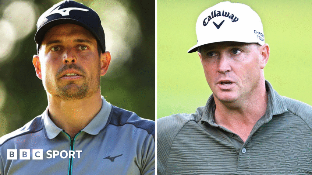 BMW PGA Championship: Alex Noren and Adrien Saddier share lead at Wentworth Golf Club