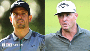 BMW PGA Championship: Alex Noren and Adrien Saddier share lead at Wentworth Golf Club
