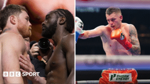 Canelo vs Crawford LIVE: Boxing fight UK time, ringwalk, undercard, results from Crawford v Alvarez, Dana White