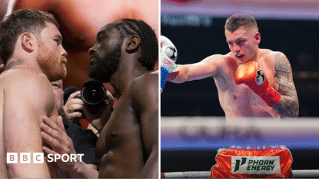 Canelo vs Crawford LIVE: Boxing fight UK time, ringwalk, undercard, results from Crawford v Alvarez, Dana White