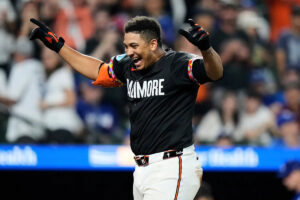 Orioles rookie Samuel Basallo blasts walk-off home run, Dodgers lose fourth straight