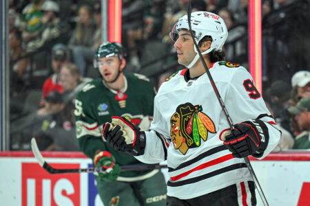Frank Nazar Scores Hat-Trick, Blackhawks Beat Wild 4-1 In Preseason Game 3