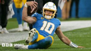 NFL: Los Angeles Chargers beat Kansas City Chiefs as Justin Herbert shines
