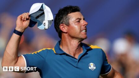 Ryder Cup: ‘Volatile’ Rory McIlroy key to Europe’s bid for rare away win, says Paul McGinley