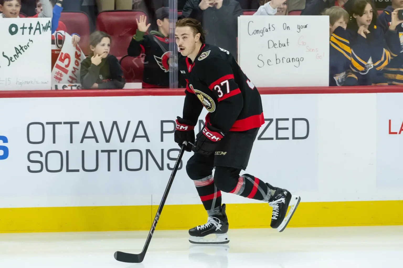 Ottawa Senators Sign Donovan Sebrango To One-Year Contract