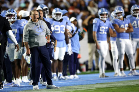 Bill Belichick era gets off to hot start as North Carolina scores TD on opening drive vs. TCU