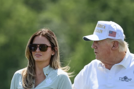 President Trump's Assistant Grabs Attention With Her Golf Course Outfit