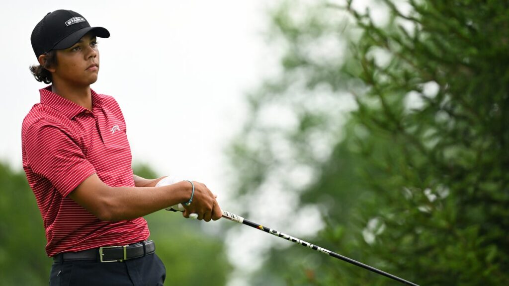 Where does Charlie Woods’ hole-in-one compare to Tiger?