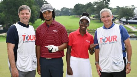 Hope Tee Shot at Tour Championship inspires next generation of golfers