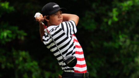 How did Charlie Woods fare in final round of Junior Players?