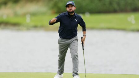 Angel Hidalgo ties DP World Tour record with 12 birdies