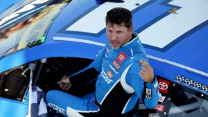 Denny Hamlin wins playoff race at Gateway