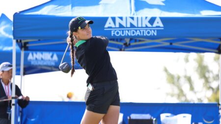 Kiara Romero embraces added pressure of chasing LPGA card via leap