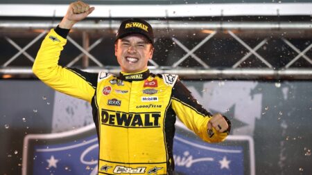 Christopher Bell surges to win