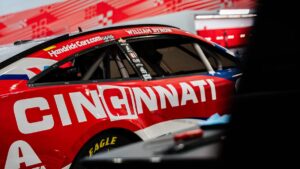 Why William Byron is driving a Cincinnati car in a NASCAR Cup race