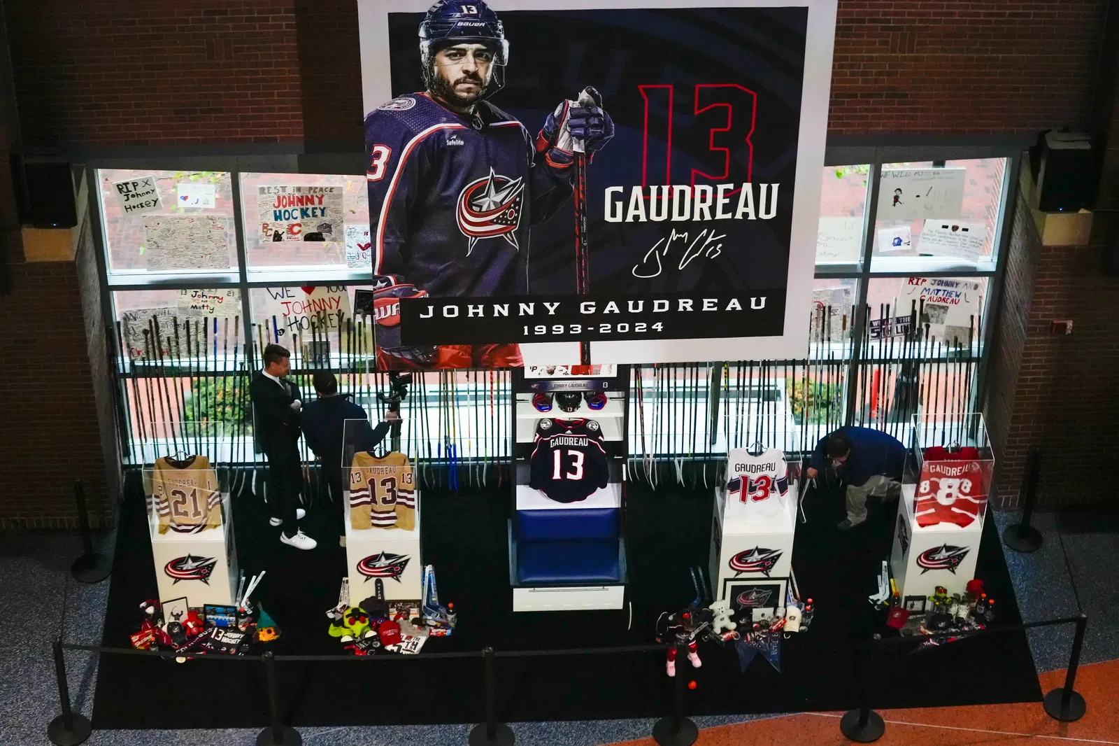 A Year Without Johnny: The Blue Jackets Play On, But Never Alone