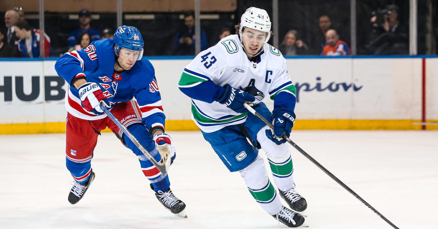 Canucks And Rangers’ Playoff Hopes Affected By Divisional Strength