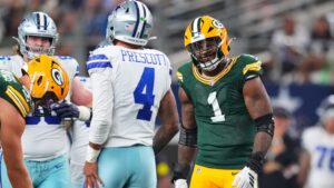 Micah Parsons, Packers Tie Jerry Jones’ Cowboys After Trade as Jordan Love, Dak Shine