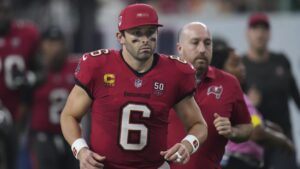 Baker Mayfield Trolls Gardner-Johnson, Texans in Photo After Bucs’ Win, ’10 Toes Down’