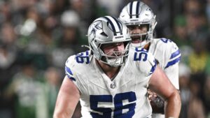 Cowboys’ Cooper Beebe Reportedly Expected to Miss 6-8 Weeks with Sprained Ankle Injury