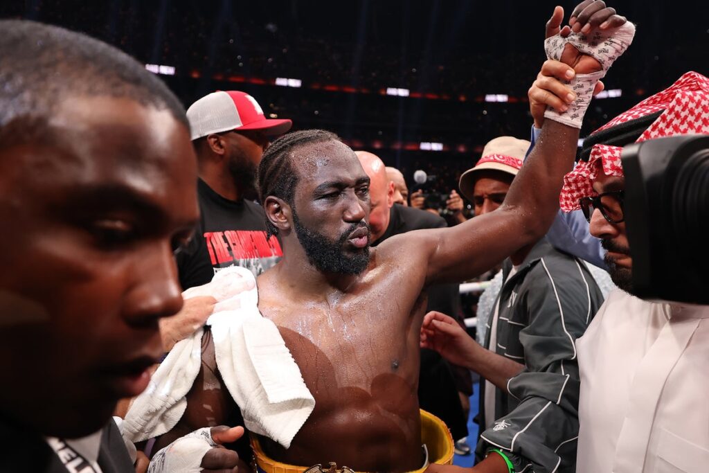 Terence Crawford ordered out of car by police at gunpoint after hometown parade