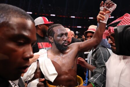 Terence Crawford ordered out of car by police at gunpoint after hometown parade