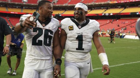 Eagles’ Jalen Hurts Reacts to Chris Jones’ Trash Talk, Says ‘We Won the F–king Game’