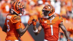 Ja’Marr Chase Says He Told Tee Higgins to ‘F–king Ask’ for Targets from Bengals