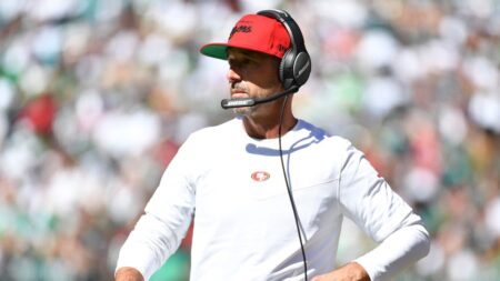 Why Kyle Shanahan wanted 49ers to wear white jerseys at home – NBC Sports Bay Area & California