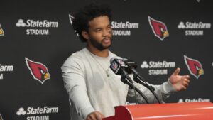 Kyler Murray Apologizes for Wearing Michael Vick Jersey in Photos with His Dog