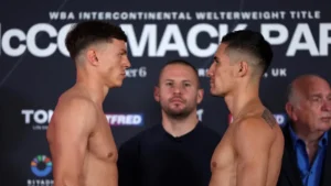 Pat McCormack vs Miguel Parra weigh-in results and running order