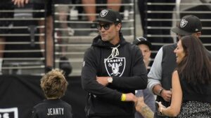 NFL Says Tom Brady Was Allowed in Raiders’ Coaching Booth, Explains Broadcasting Rules