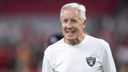 Pete Carroll Reportedly ‘Kicked Through a Whiteboard, Smashing It’ Before Raiders Game