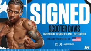 Bob Arum signs “the next superstar from Washington D.C.”