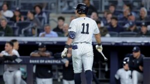 Yankees starting Anthony Volpe at shortstop to be a 'day-to-day' conversation