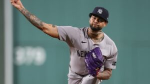 Luis Gil twirls six hitless innings, Yankees beat Red Sox 4-1 in series opener