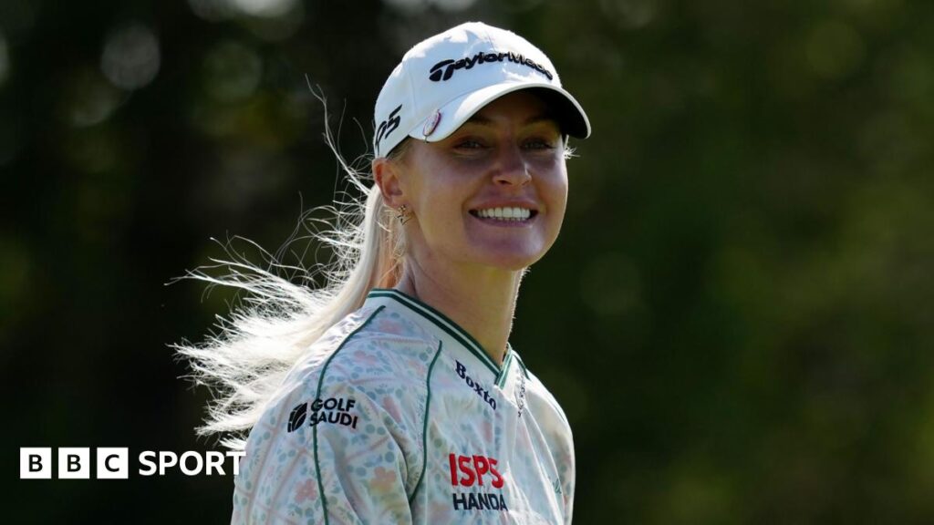 Charley Hull: English golfer leads Queen City Championship by one shot after three rounds