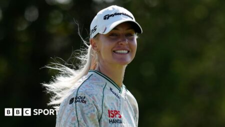 Charley Hull: English golfer leads Queen City Championship by one shot after three rounds