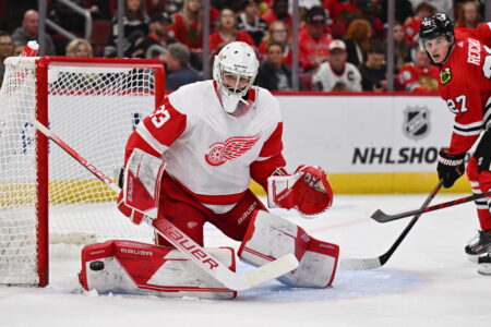 When Will Sebastian Cossa Join the Red Wings?
