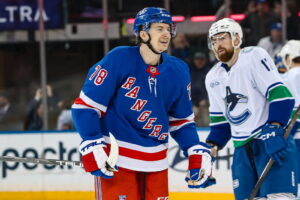 Brennan Othmann Comes Into Rookie Camp With A Different Mindset And Confidence Level